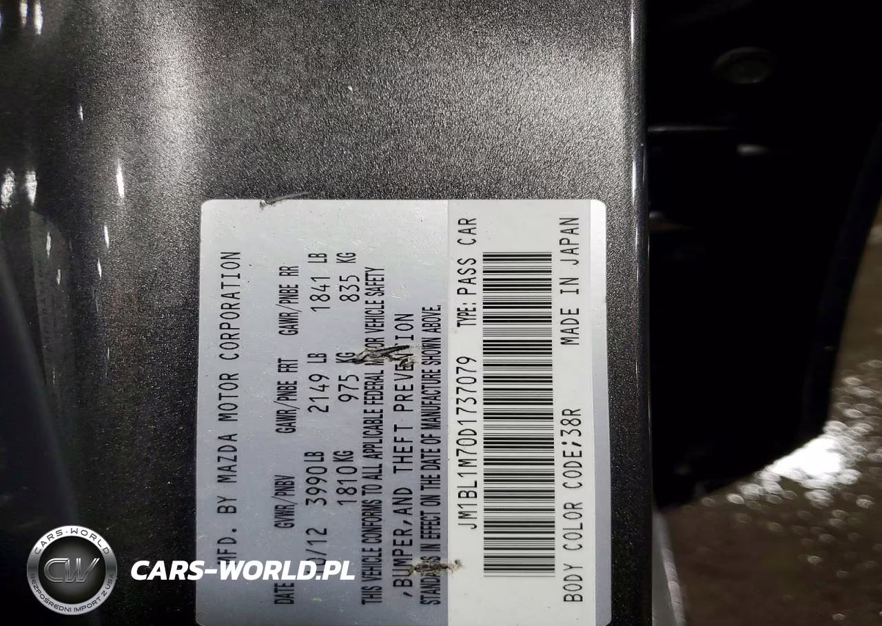 2013 Mazda 3 I VIN:JM1BL1M70D1737079 - 12