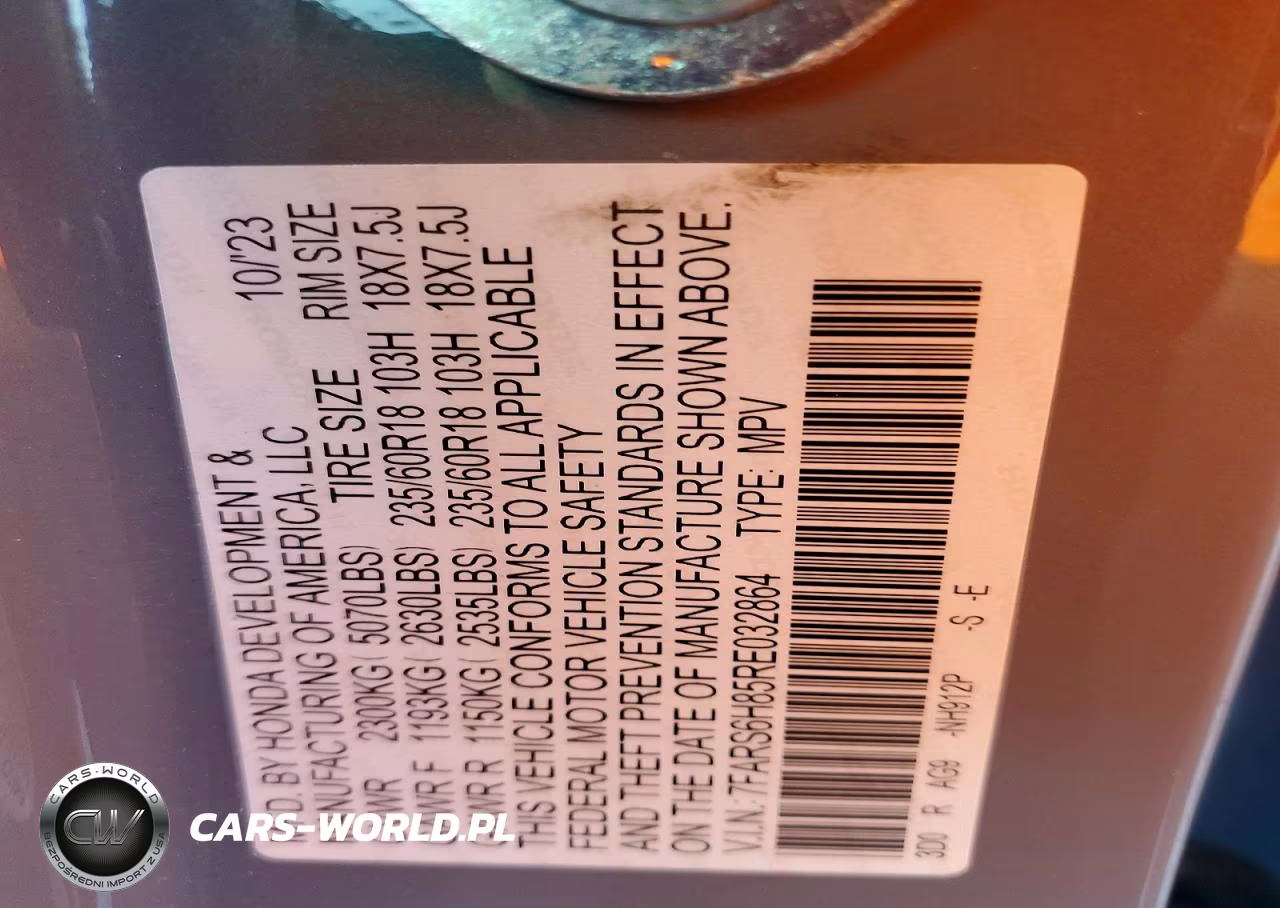 2024 Honda Cr-V Sport-L VIN:7FARS6H85RE032864 - 13