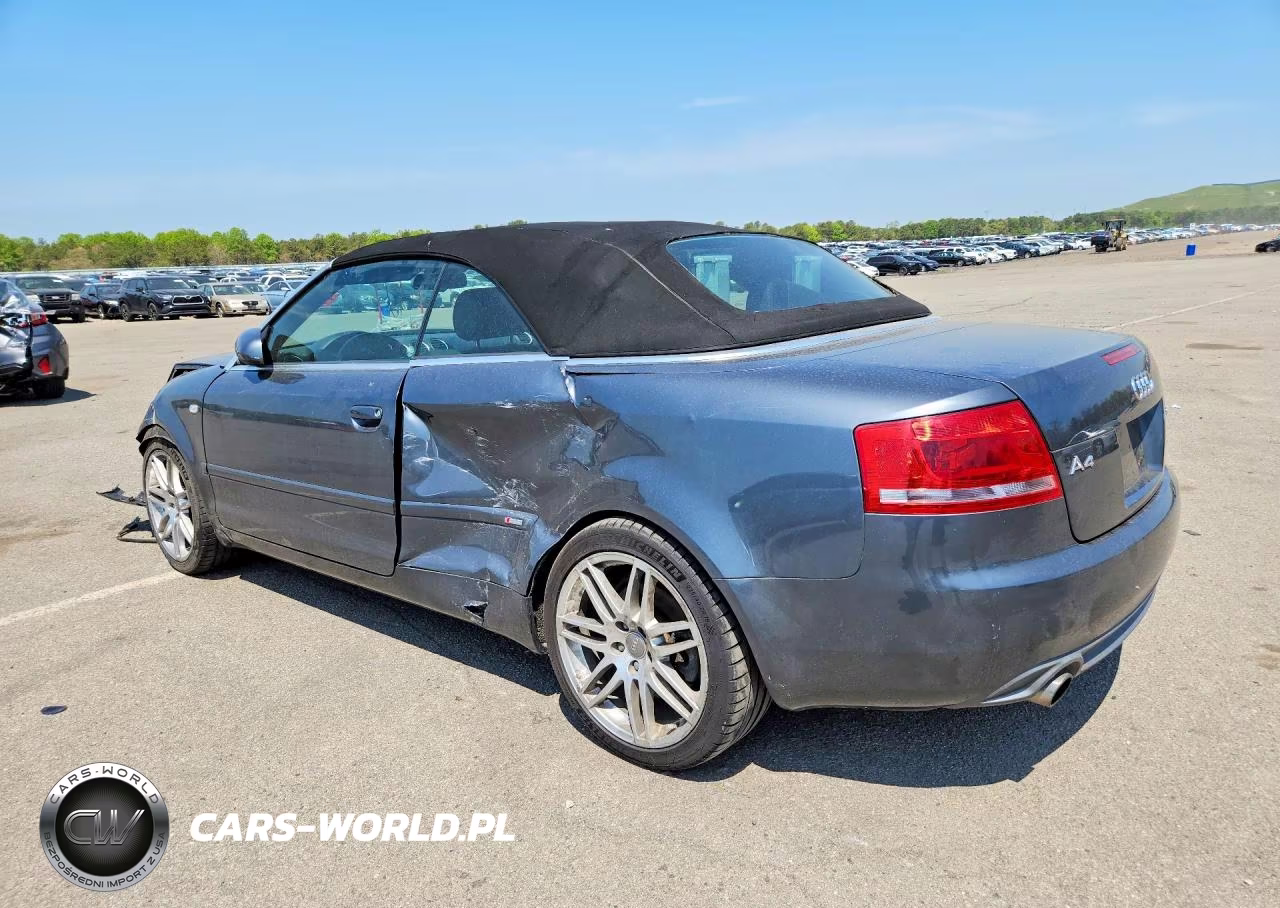 2009 Audi A4 2.0T Cabriolet Quattro VIN:WAUDF48H39K010179 - 2
