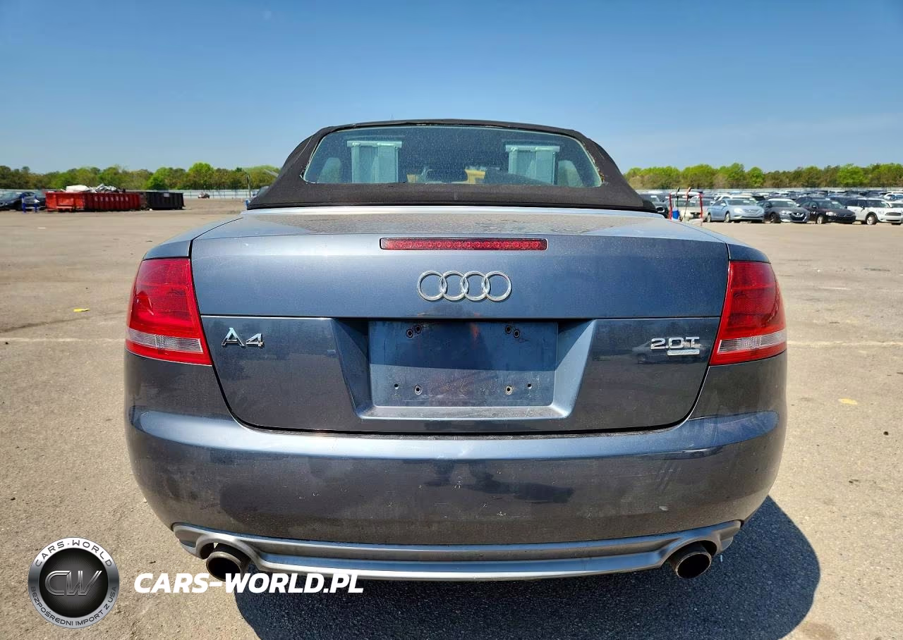 2009 Audi A4 2.0T Cabriolet Quattro VIN:WAUDF48H39K010179 - 6