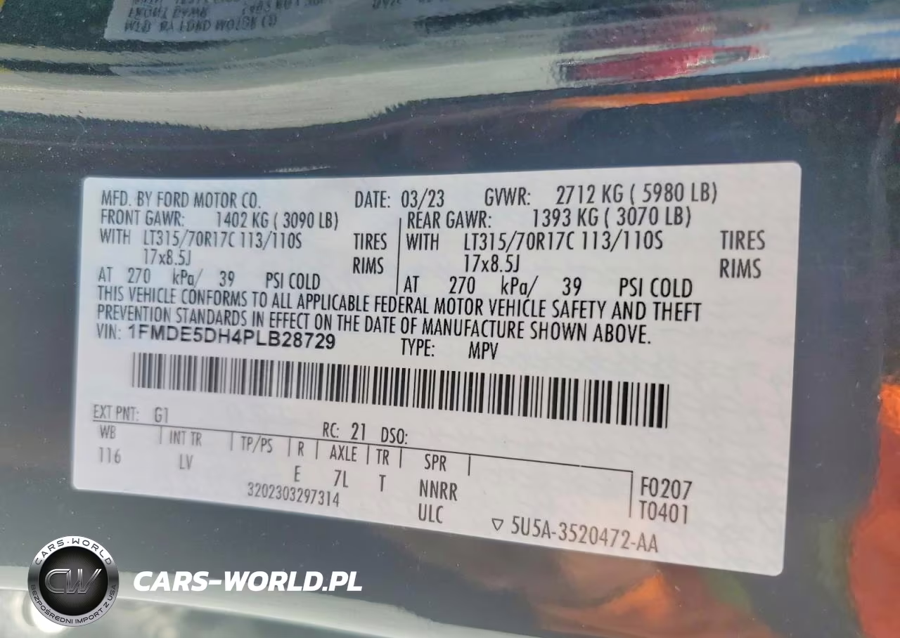 2023 Ford Bronco Base VIN:1FMDE5DH4PLB28729 - 12