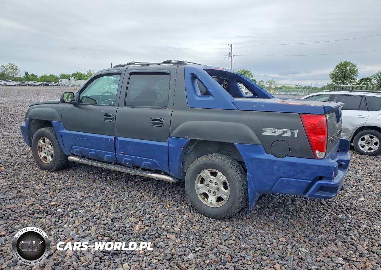 2004 Chevrolet Avalanche K1500 VIN:3GNEK12T34G242870 - 2