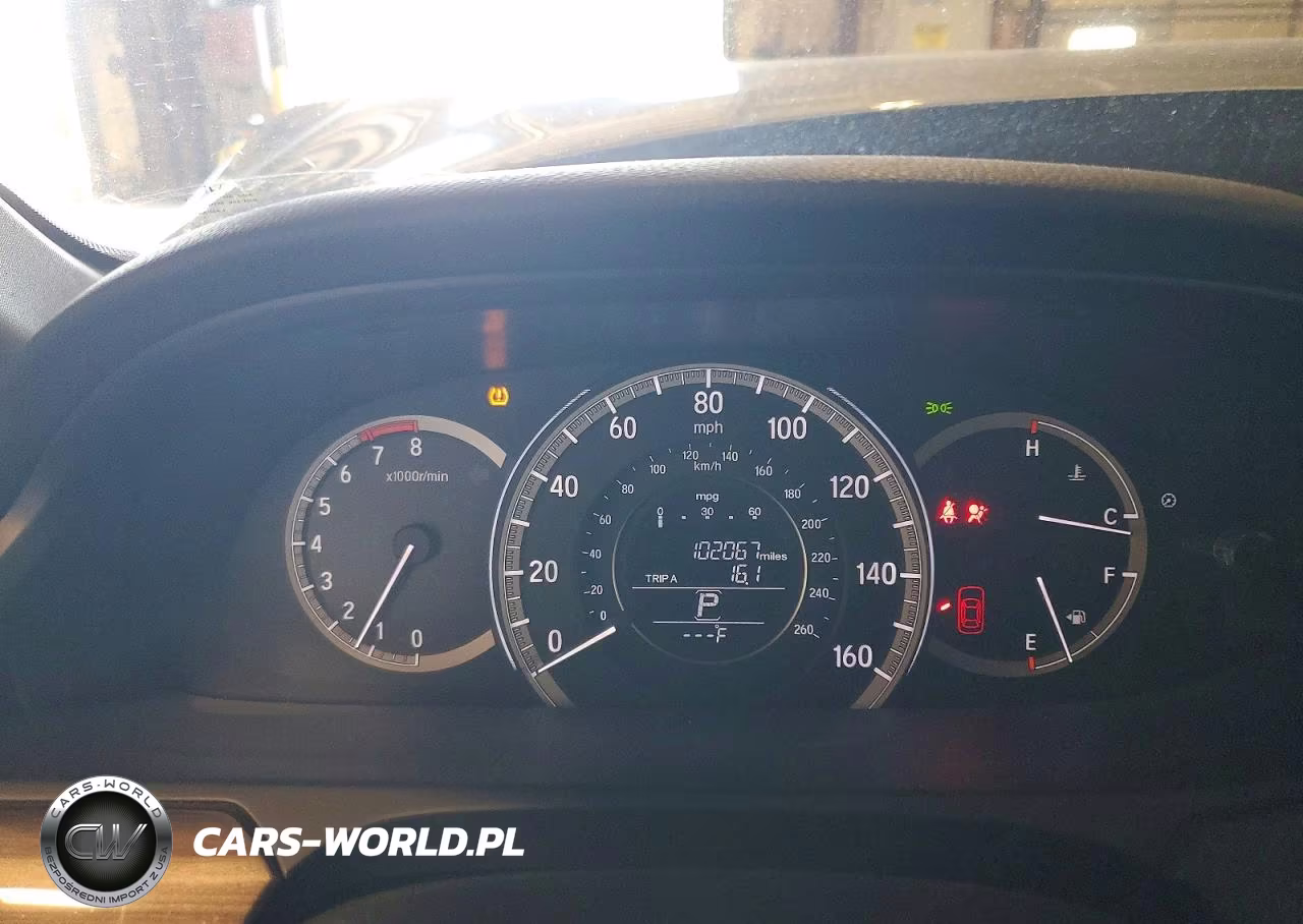 2016 Honda Accord Ex VIN:1HGCR2F75GA024061 - 9