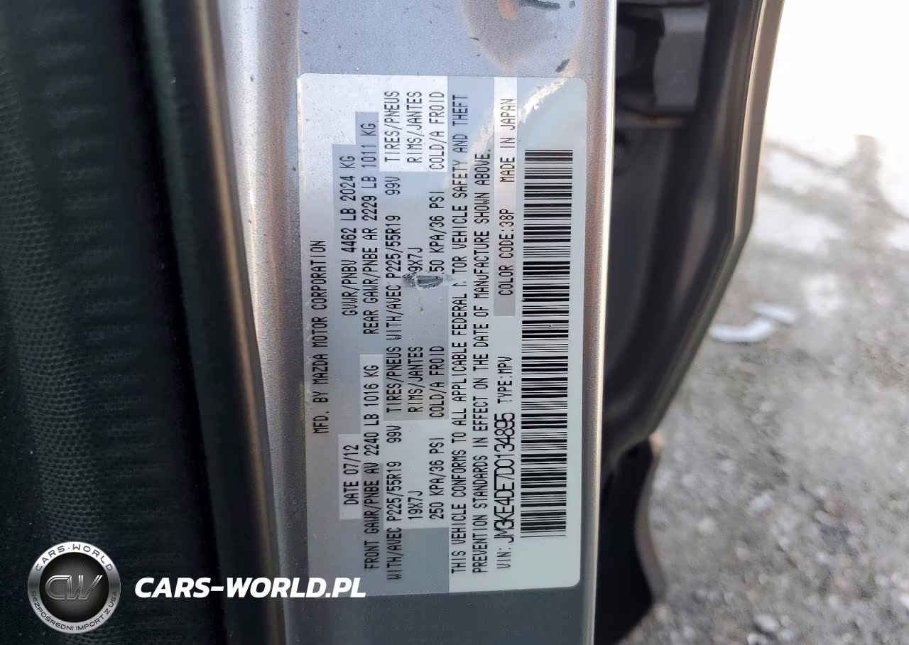 2013 Mazda Cx-5 Gt VIN:JM3KE4DE7D0134895 - 13