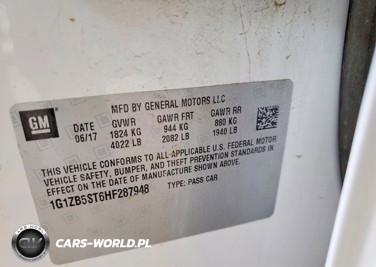 2017 Chevrolet Malibu Ls VIN:1G1ZB5ST6HF287948 - 12