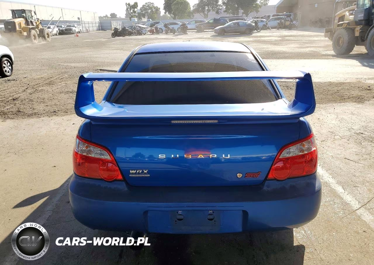 2005 Subaru Impreza Wrx Sti VIN:JF1GD706X5L513073 - 6