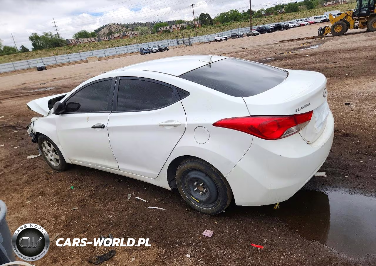 2012 Hyundai Elantra Gls(Middle Grade) VIN:5NPDH4AE4CH147649 - 2