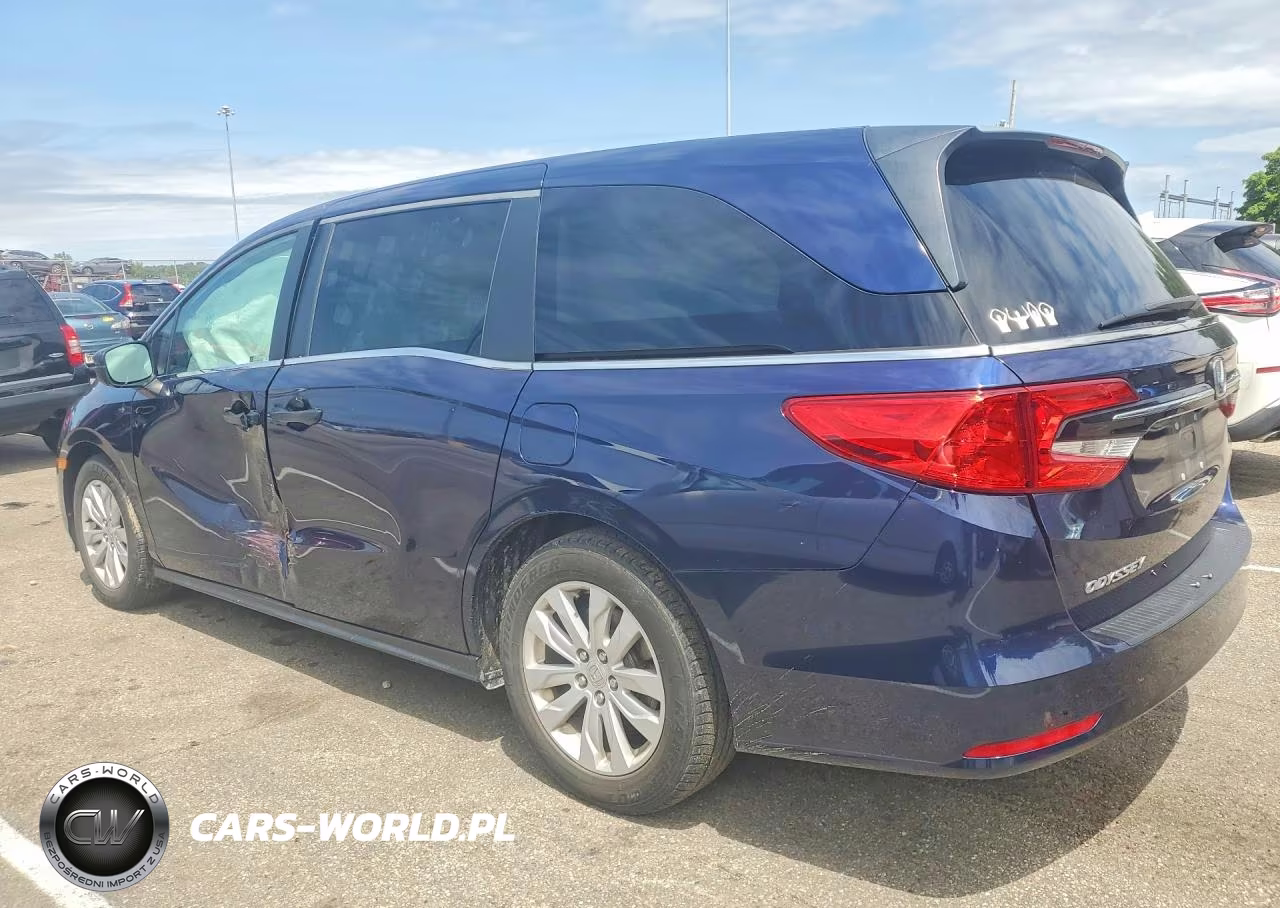 2021 Honda Odyssey Lx VIN:5FNRL6H23MB003554 - 2