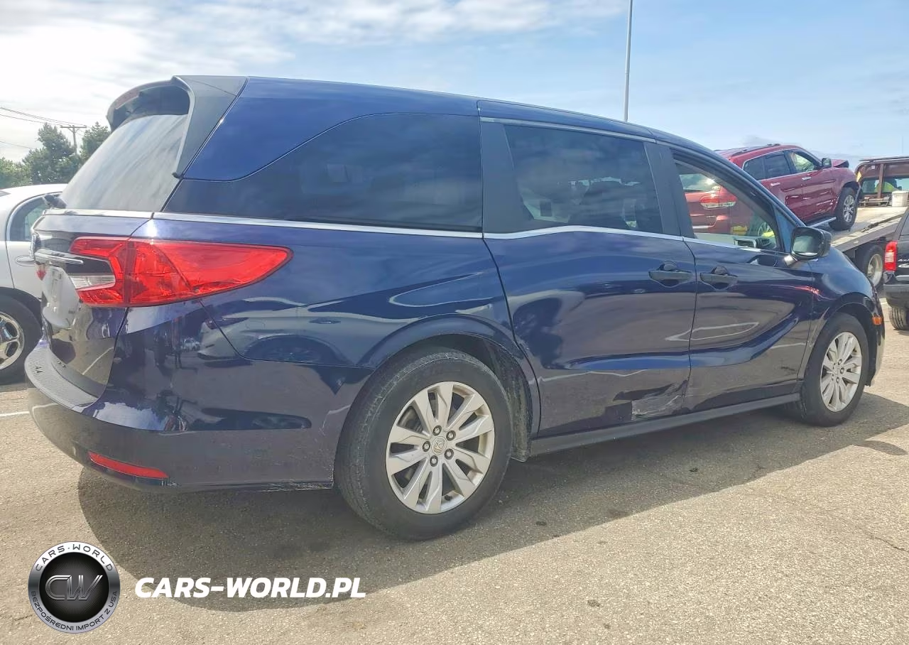 2021 Honda Odyssey Lx VIN:5FNRL6H23MB003554 - 3