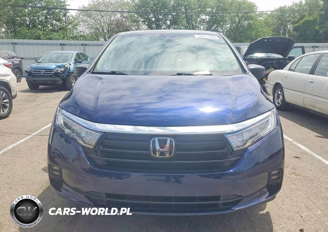 2021 Honda Odyssey Lx VIN:5FNRL6H23MB003554 - 5