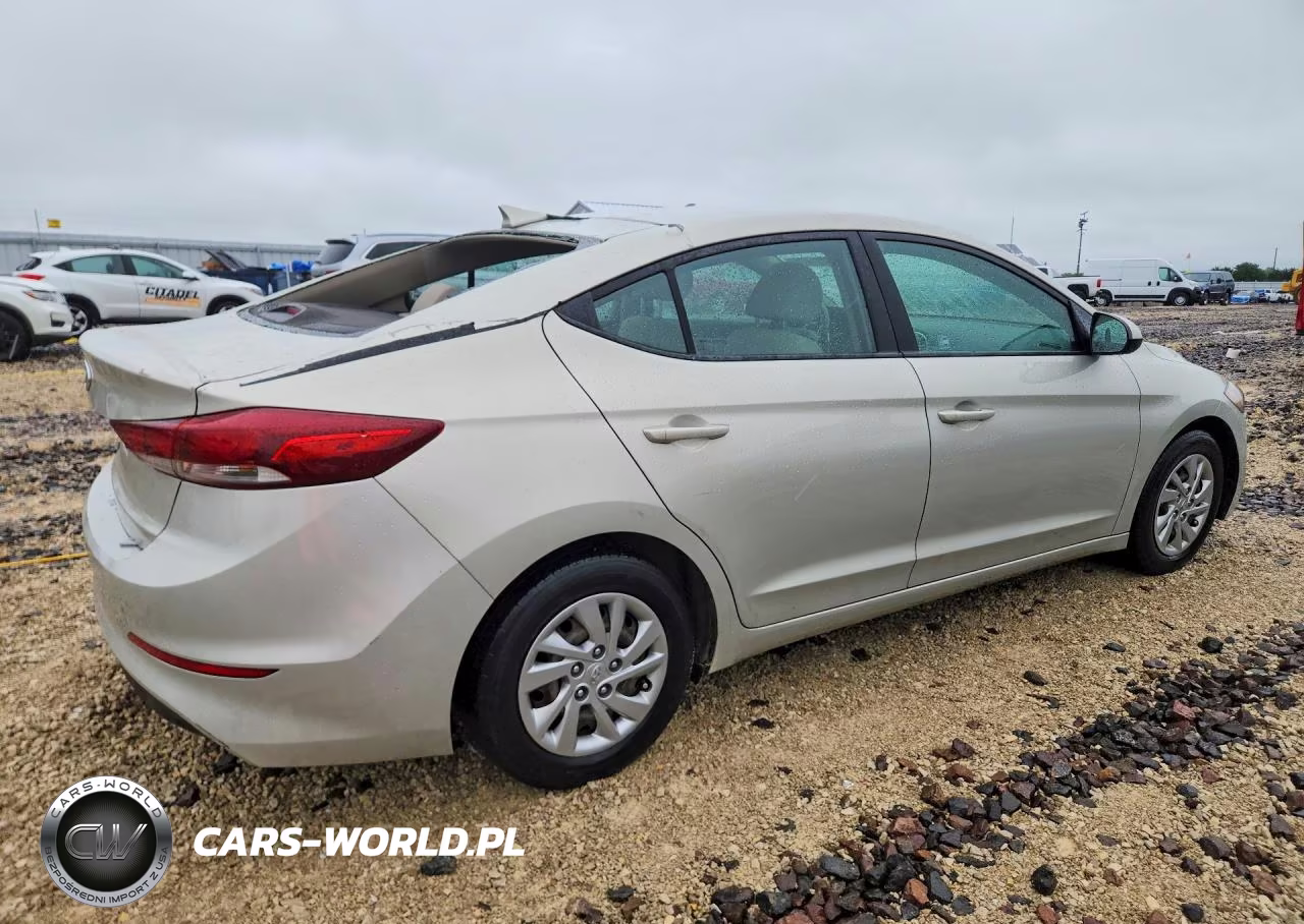 2017 Hyundai Elantra Se VIN:KMHD74LF3HU391777 - 3