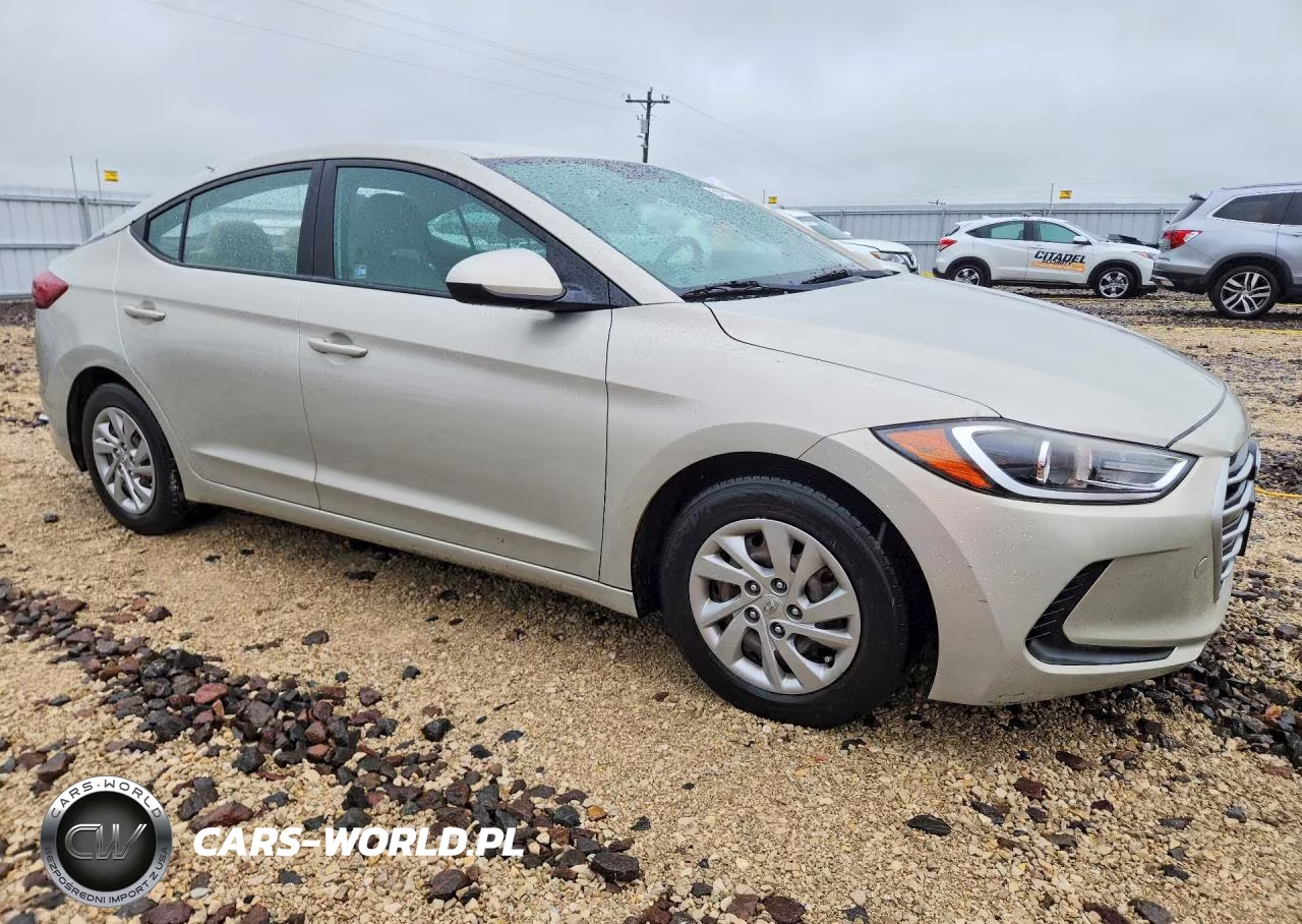 2017 Hyundai Elantra Se VIN:KMHD74LF3HU391777 - 4