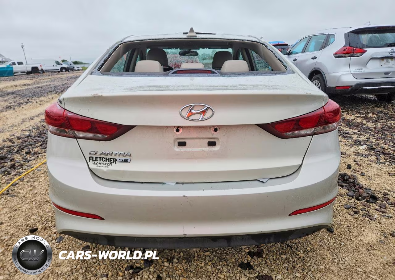 2017 Hyundai Elantra Se VIN:KMHD74LF3HU391777 - 6