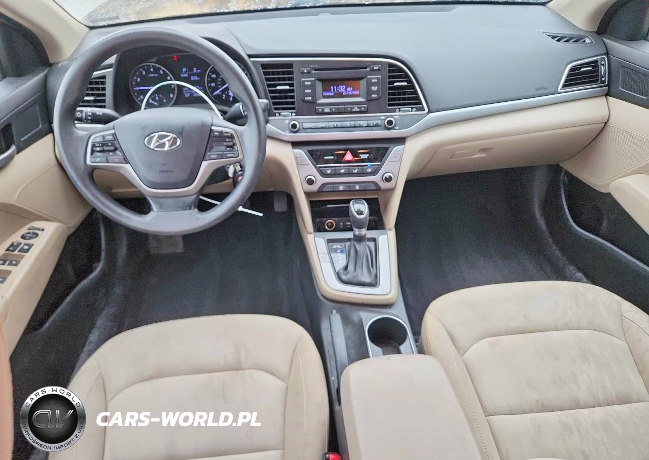 2017 Hyundai Elantra Se VIN:KMHD74LF3HU391777 - 8
