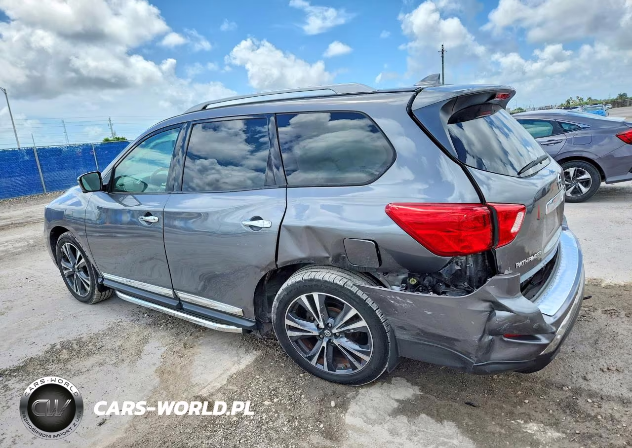 2019 Nissan Pathfinder Platinum VIN:5N1DR2MN3KC593620 - 2