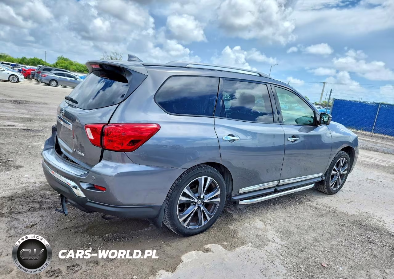 2019 Nissan Pathfinder Platinum VIN:5N1DR2MN3KC593620 - 3