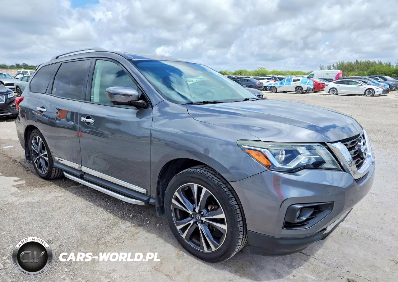 2019 Nissan Pathfinder Platinum VIN:5N1DR2MN3KC593620 - 4