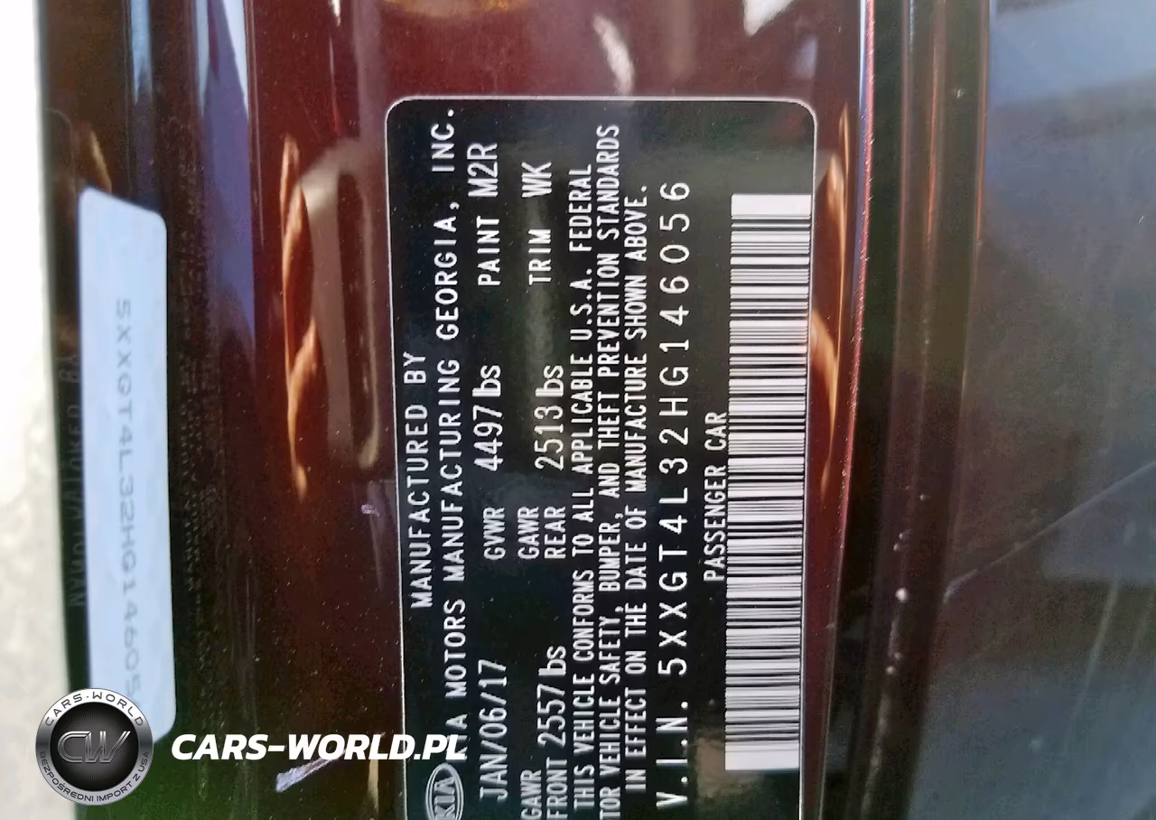 2017 Kia Optima Lx VIN:5XXGT4L32HG146056 - 10