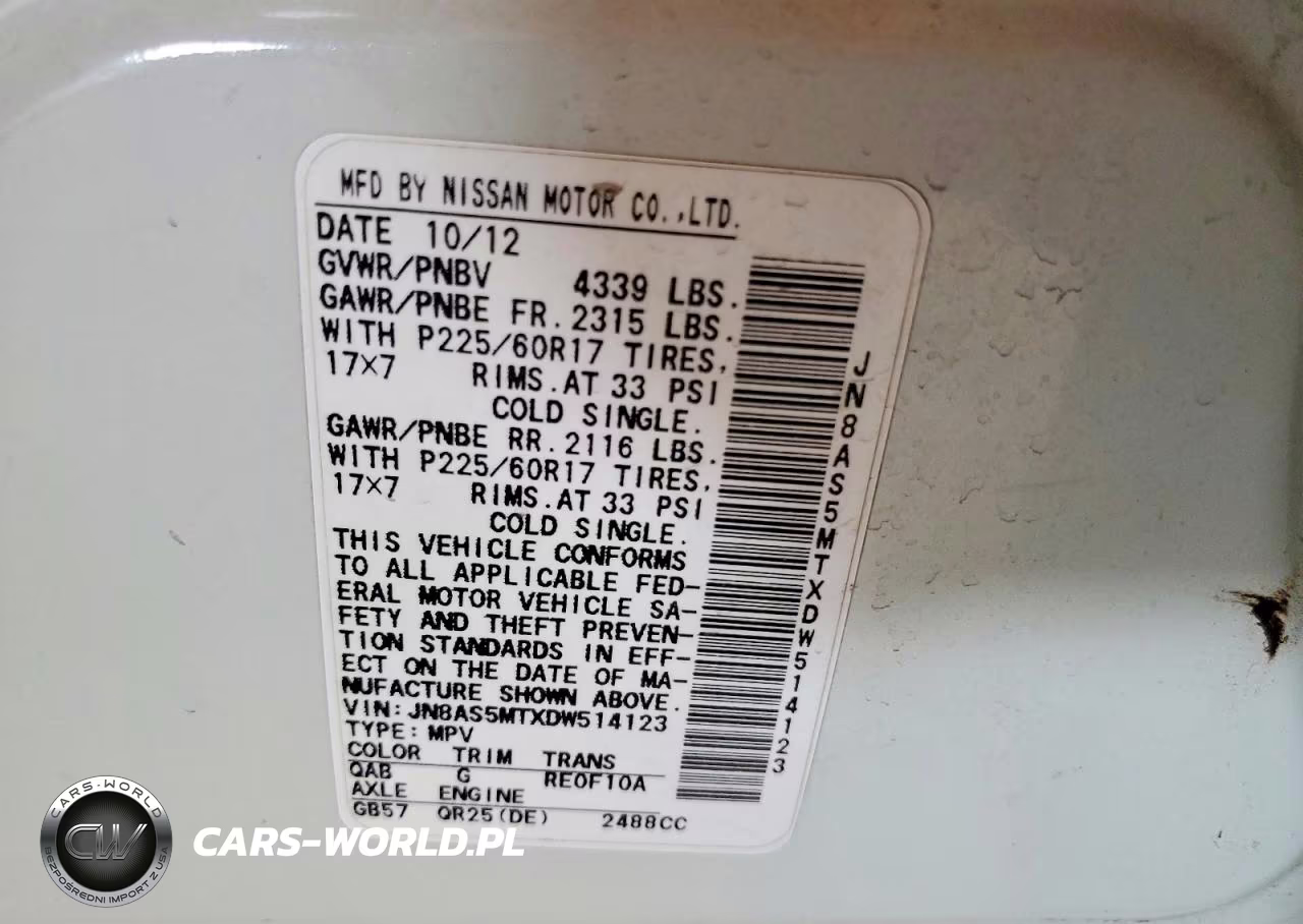 2013 Nissan Rogue S VIN:JN8AS5MTXDW514123 - 12
