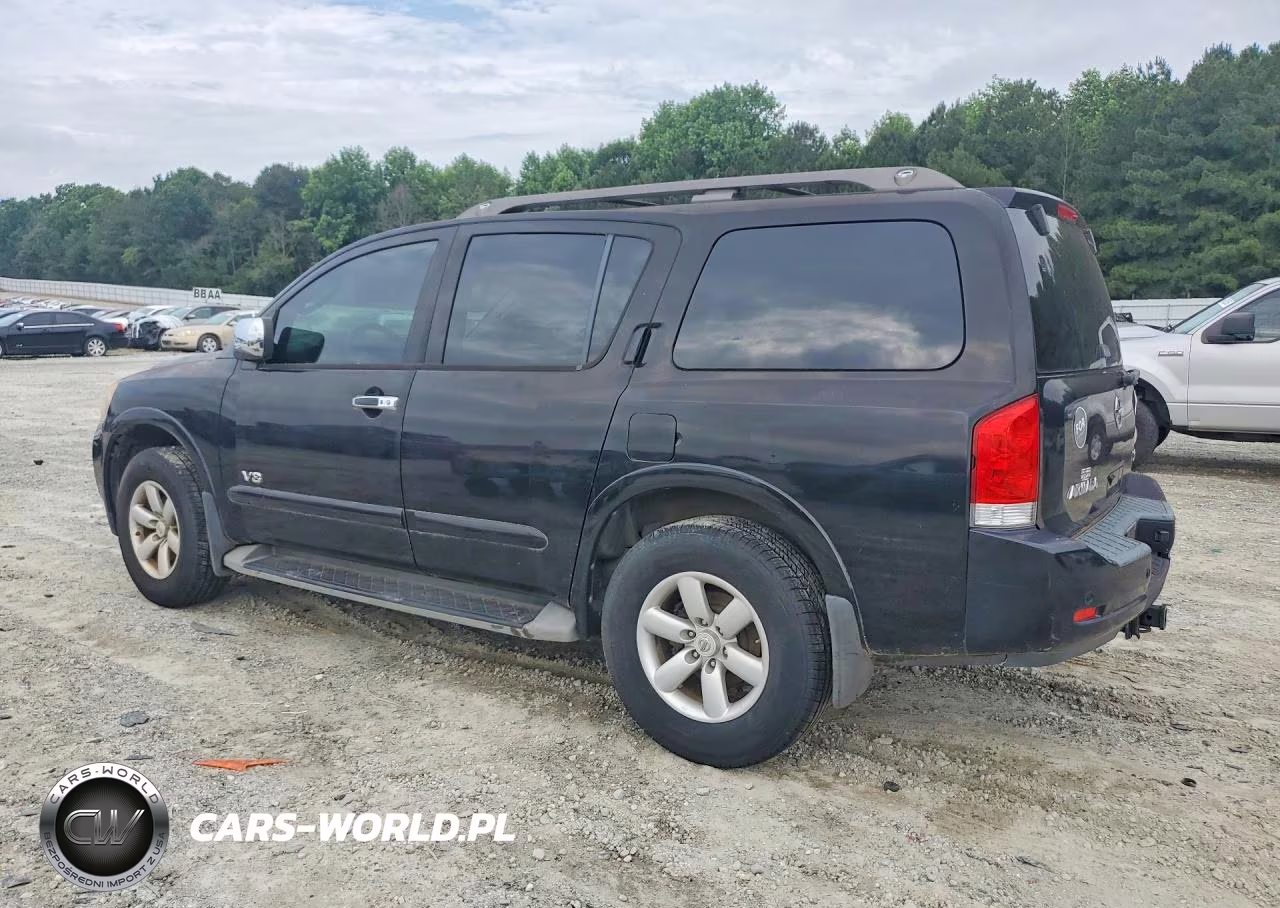 2008 Nissan Armada Se VIN:5N1AA08CX8N622485 - 2