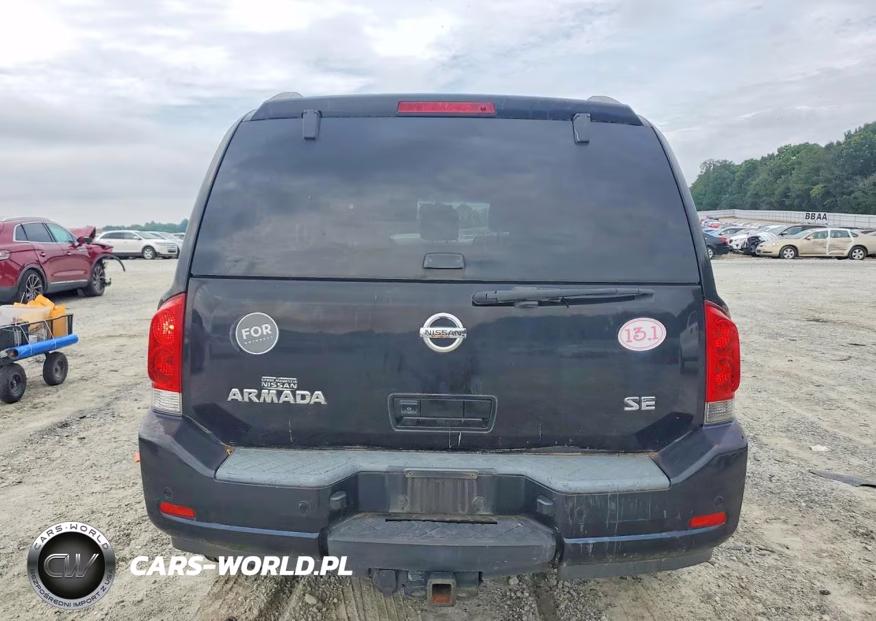 2008 Nissan Armada Se VIN:5N1AA08CX8N622485 - 6