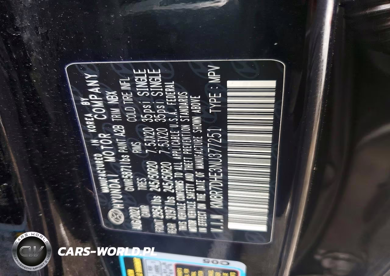 2022 Hyundai Palisade Calligraphy VIN:KM8R7DHE3NU377251 - 12