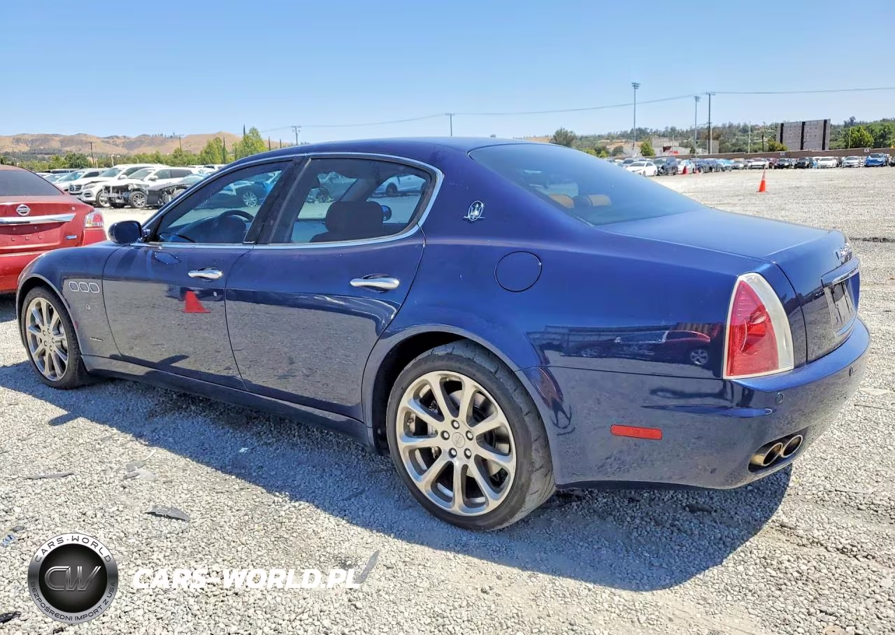 2008 Maserati Quattroporte M139 VIN:ZAMFE39A380039343 - 2