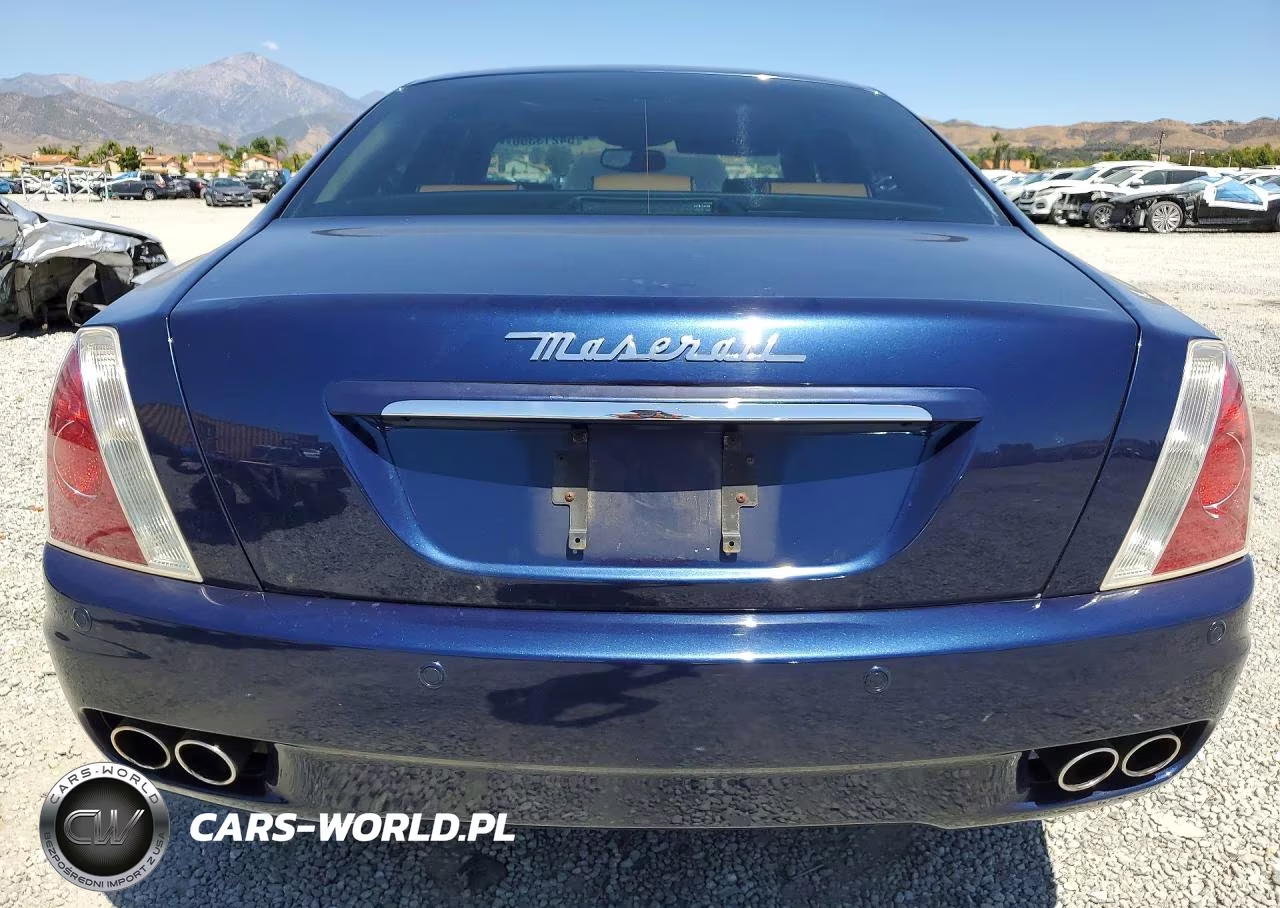 2008 Maserati Quattroporte M139 VIN:ZAMFE39A380039343 - 6
