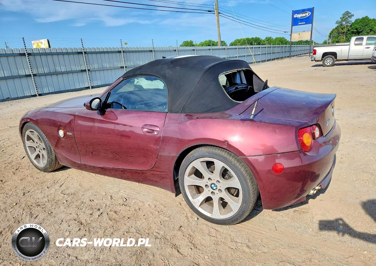 2003 BMW Z4 2.5 VIN:4USBT33403LR62490 - 2