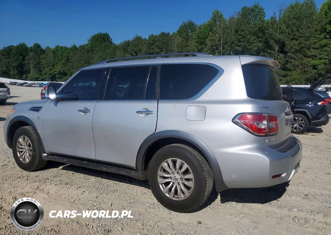 2017 Nissan Armada Sv VIN:JN8AY2ND6H9002898 - 2