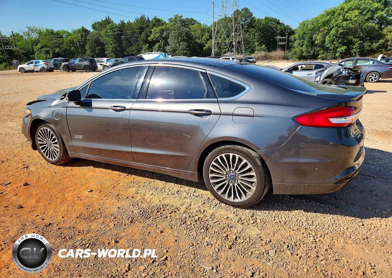2017 Ford Fusion Titanium Phev VIN:3FA6P0SU3HR364405 - 2