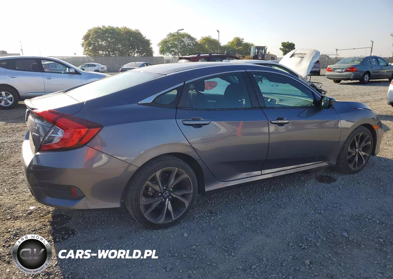 2021 Honda Civic Sport VIN:2HGFC2F81MH528899 - 3