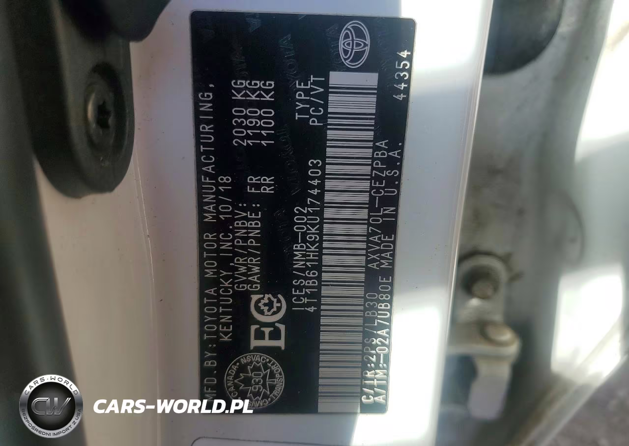 2019 Toyota Camry Xse VIN:4T1B61HK9KU174403 - 12