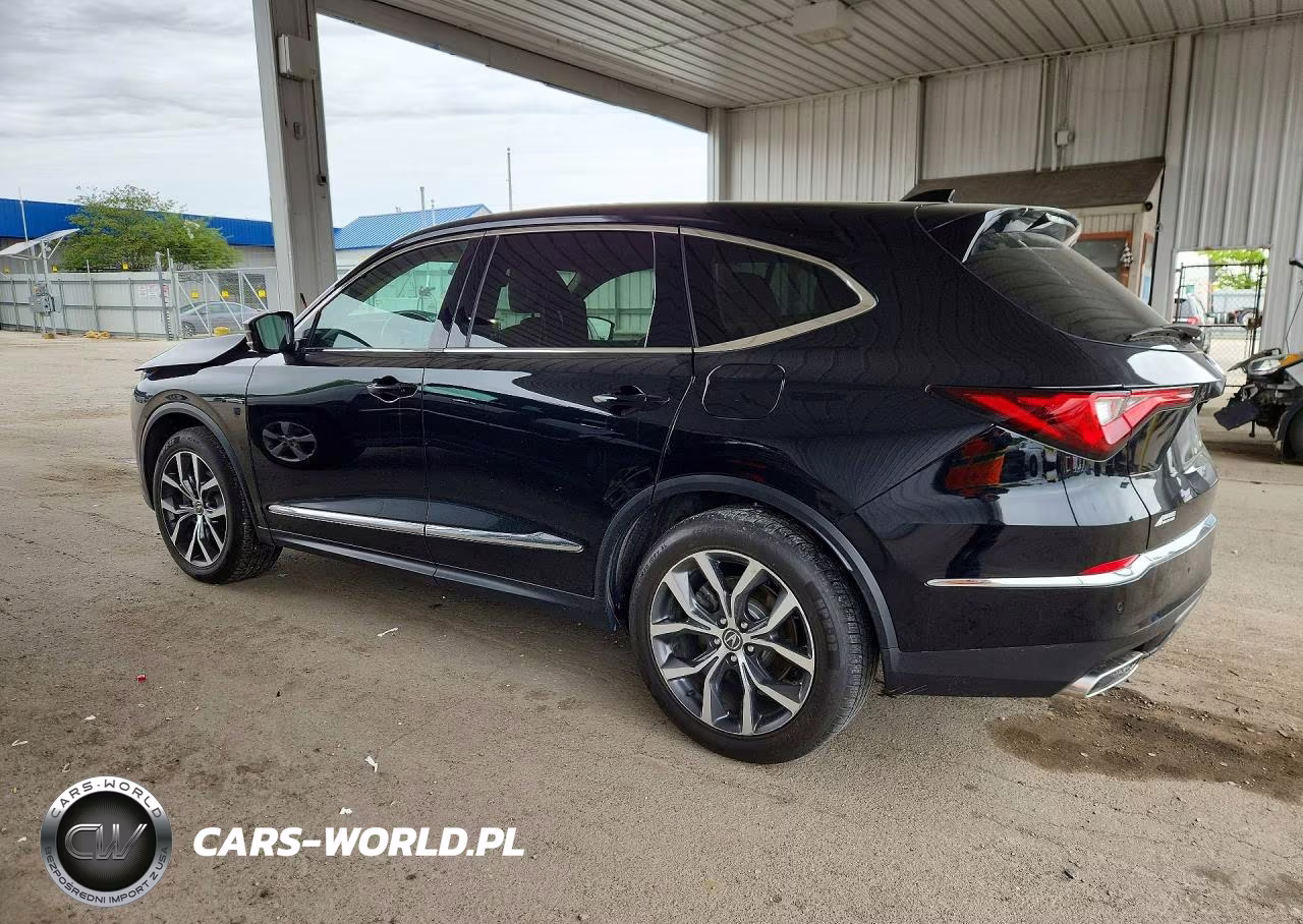2022 Acura Mdx Technology VIN:5J8YE1H41NL009928 - 2