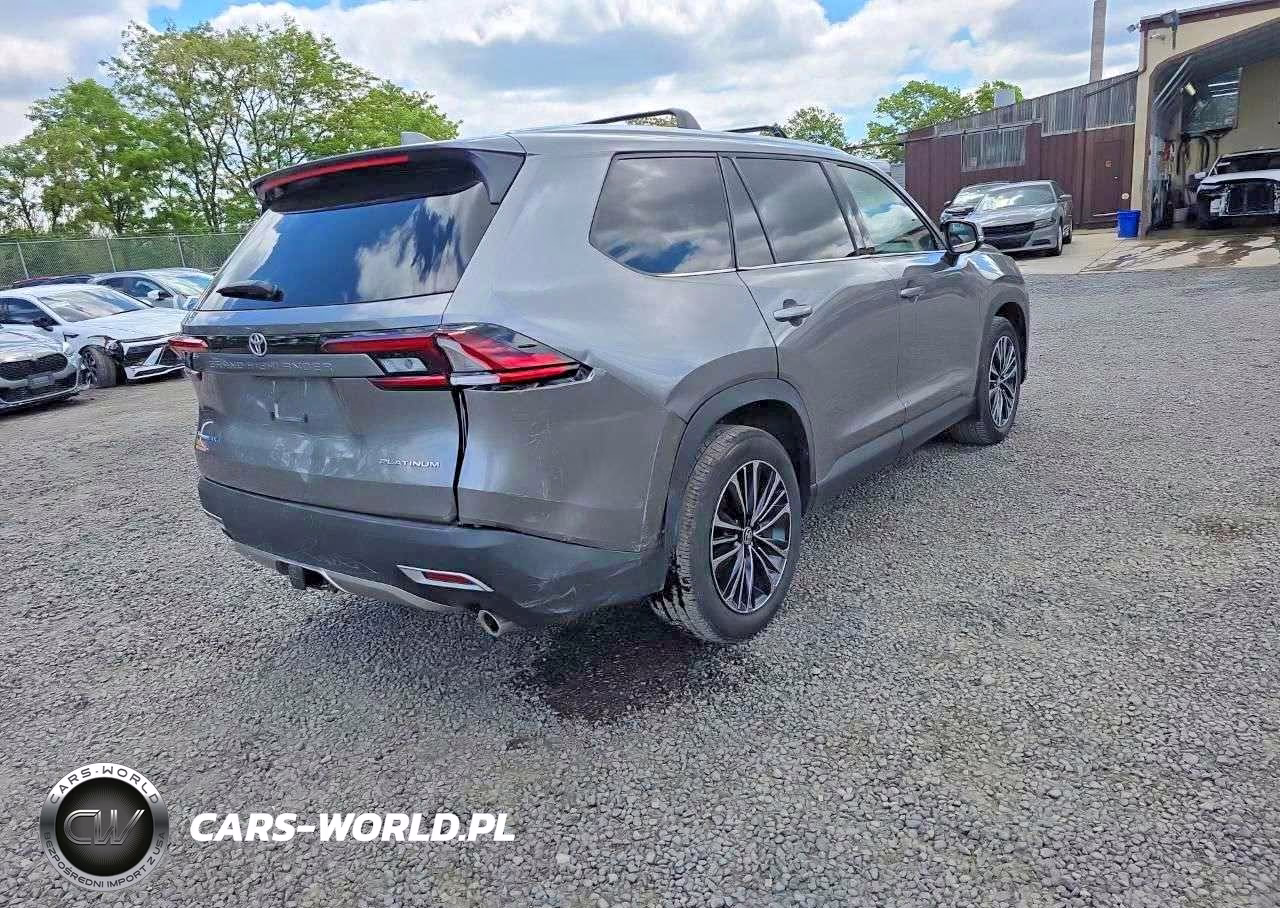 2025 Toyota Grand Highlander Hybrid Max Platinum VIN:5TDADAB52SS014957 - 4