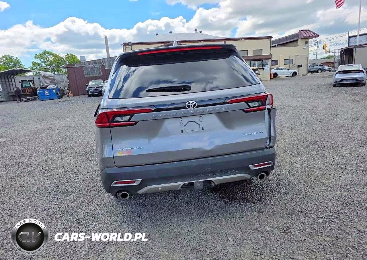 2025 Toyota Grand Highlander Hybrid Max Platinum VIN:5TDADAB52SS014957 - 6