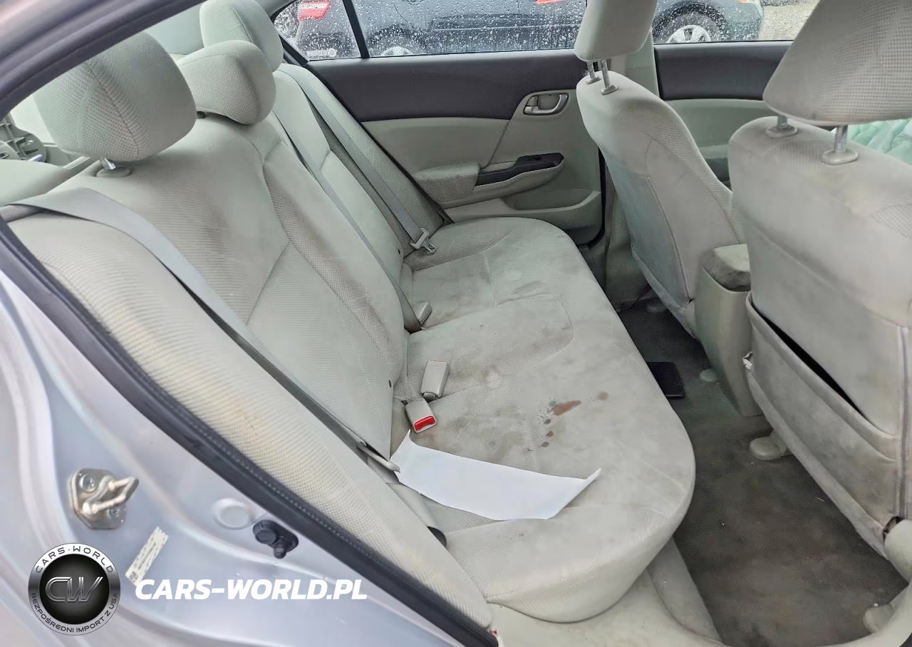 2012 Honda Civic Lx VIN:19XFB2F57CE083148 - 10