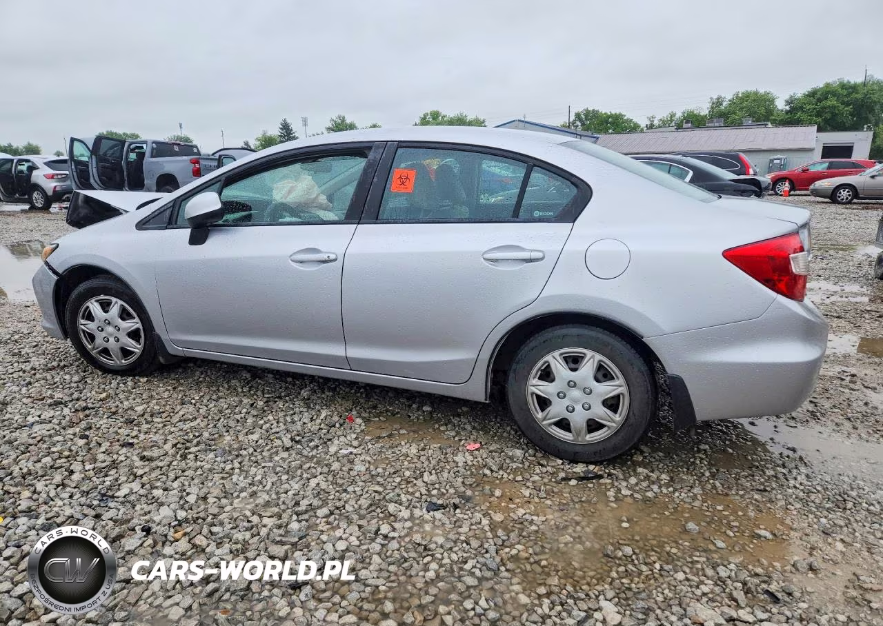 2012 Honda Civic Lx VIN:19XFB2F57CE083148 - 2