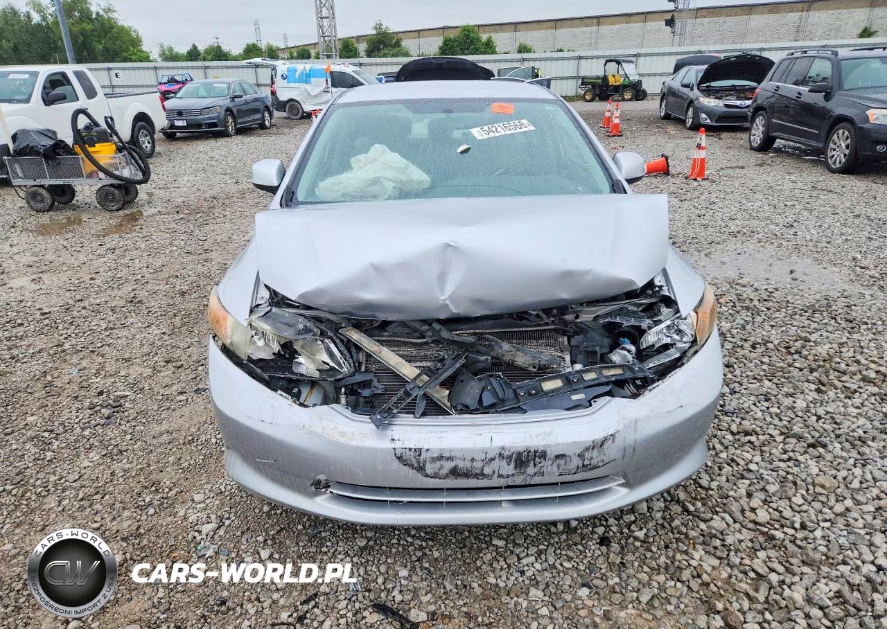 2012 Honda Civic Lx VIN:19XFB2F57CE083148 - 5