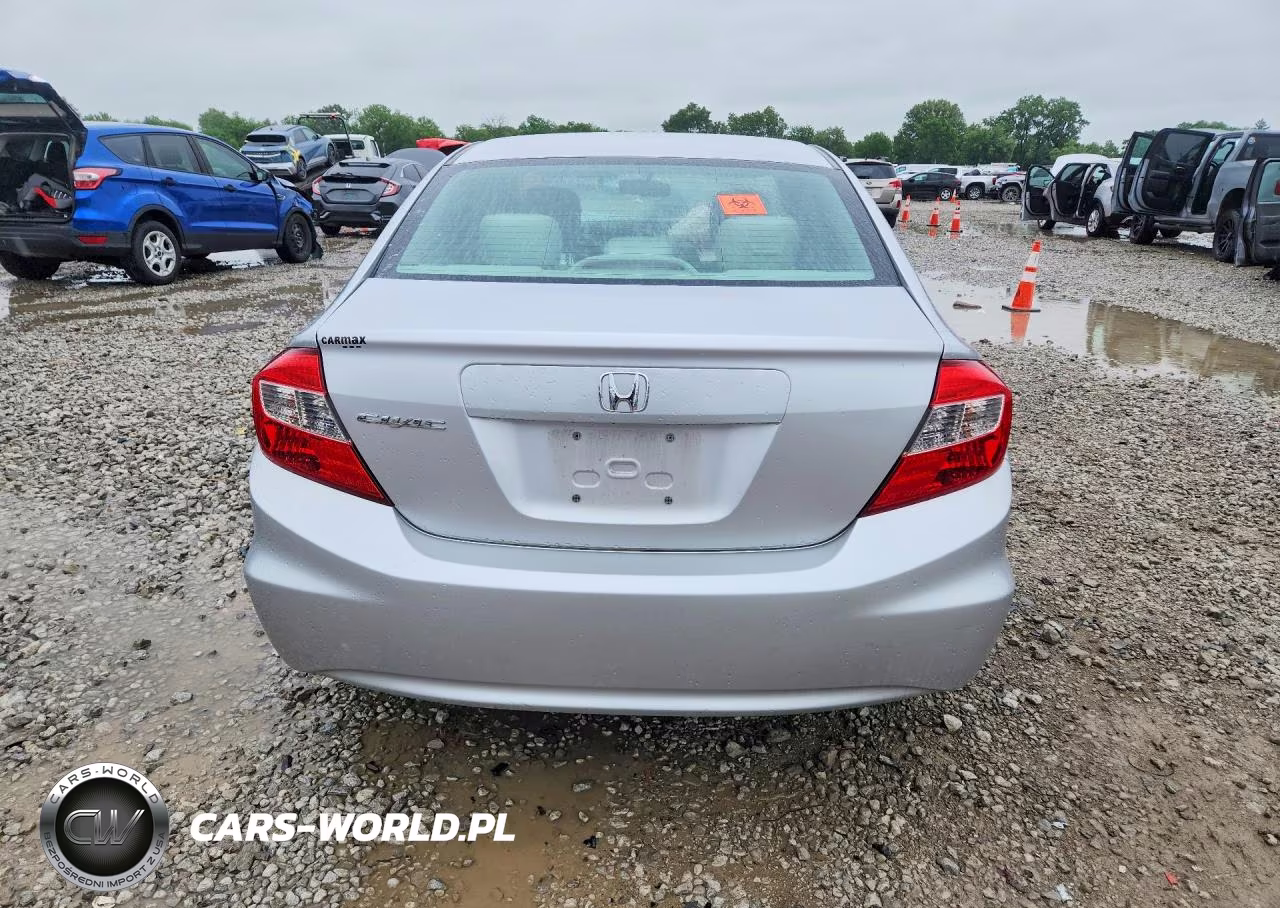 2012 Honda Civic Lx VIN:19XFB2F57CE083148 - 6