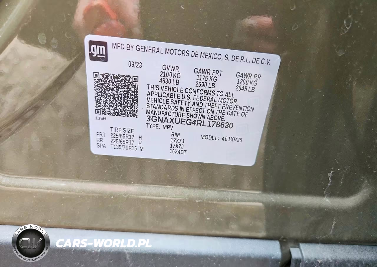 2024 Chevrolet Equinox Lt VIN:3GNAXUEG4RL178630 - 14