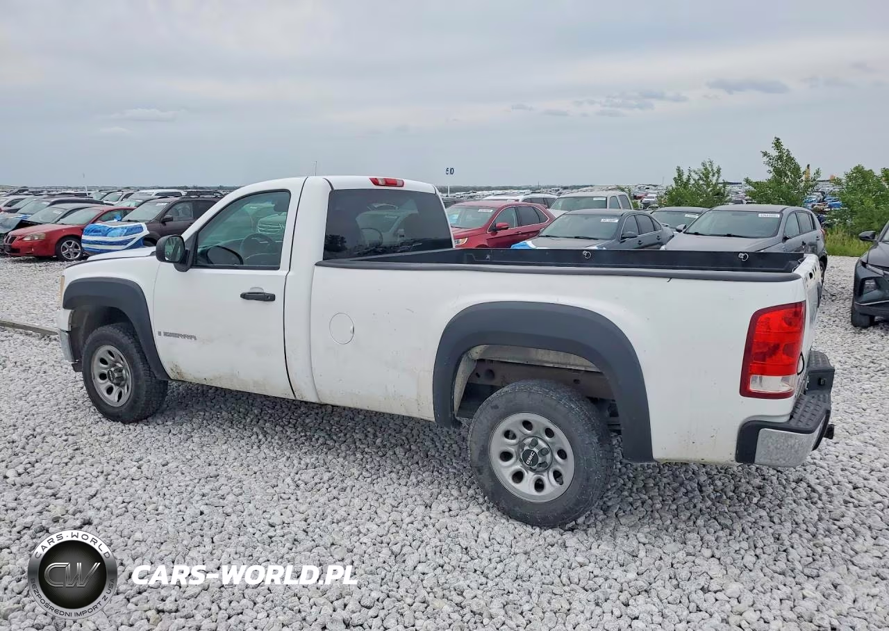 2008 GMC Sierra C1500 VIN:1GTEC14C18Z901070 - 2