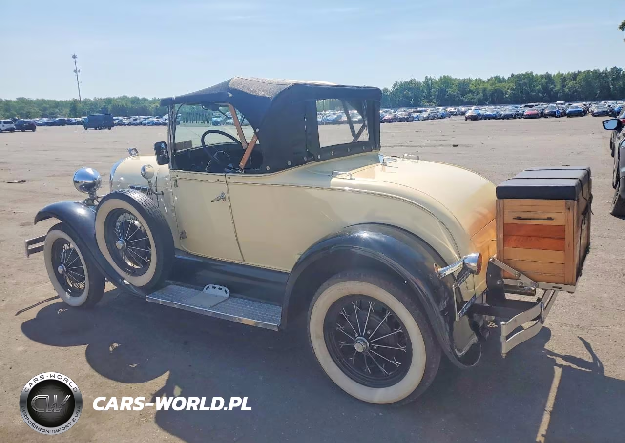 1929 Ford Model A VIN:CT28765 - 2