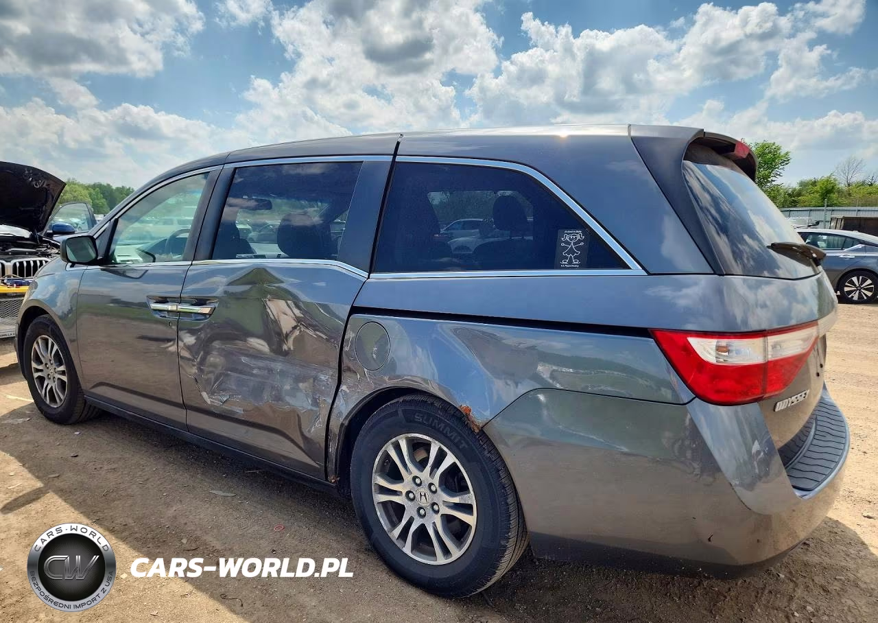2011 Honda Odyssey Exl VIN:5FNRL5H62BB014913 - 2