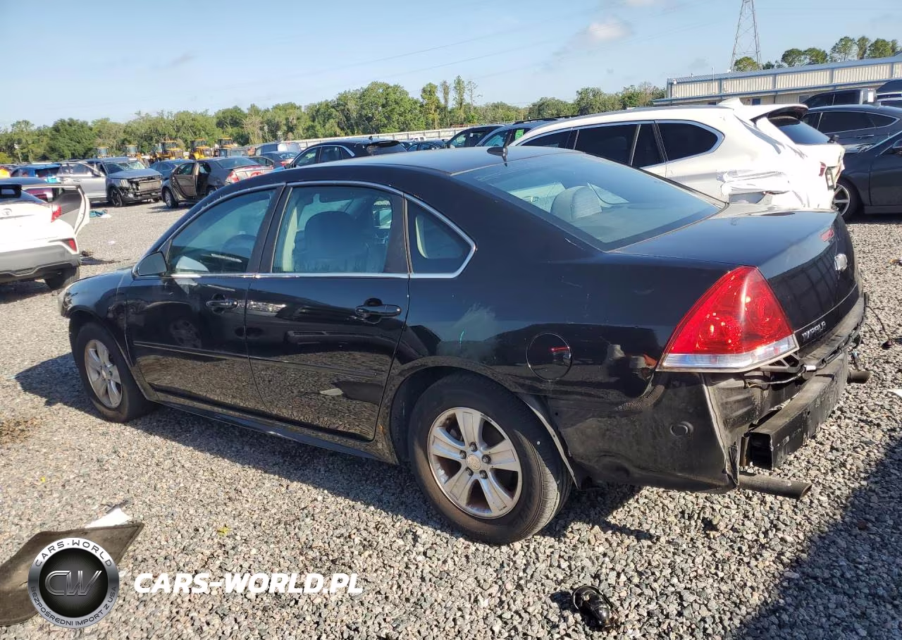 2012 Chevrolet Impala Ls VIN:2G1WA5E31C1191193 - 2