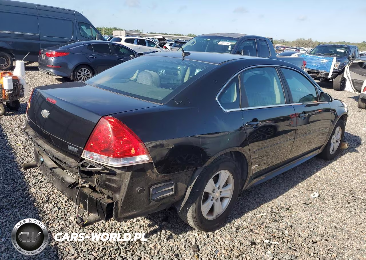 2012 Chevrolet Impala Ls VIN:2G1WA5E31C1191193 - 3