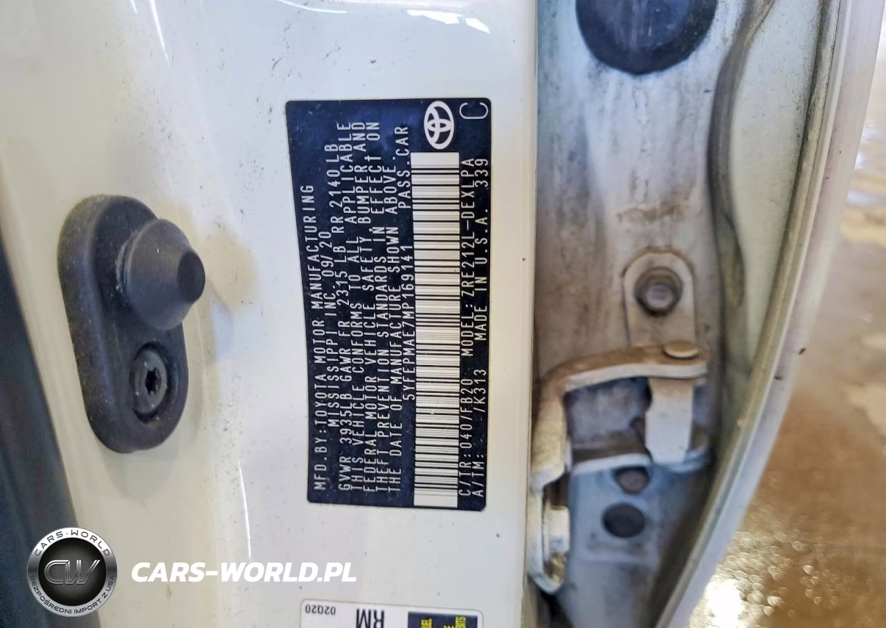 2021 Toyota Corolla Le VIN:5YFEPMAE7MP169141 - 12