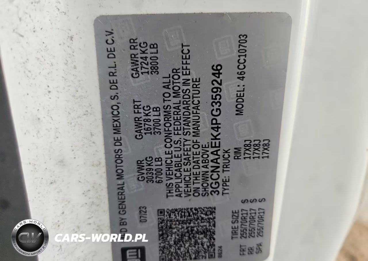 2023 Chevrolet Silverado C1500 VIN:3GCNAAEK4PG359246 - 12