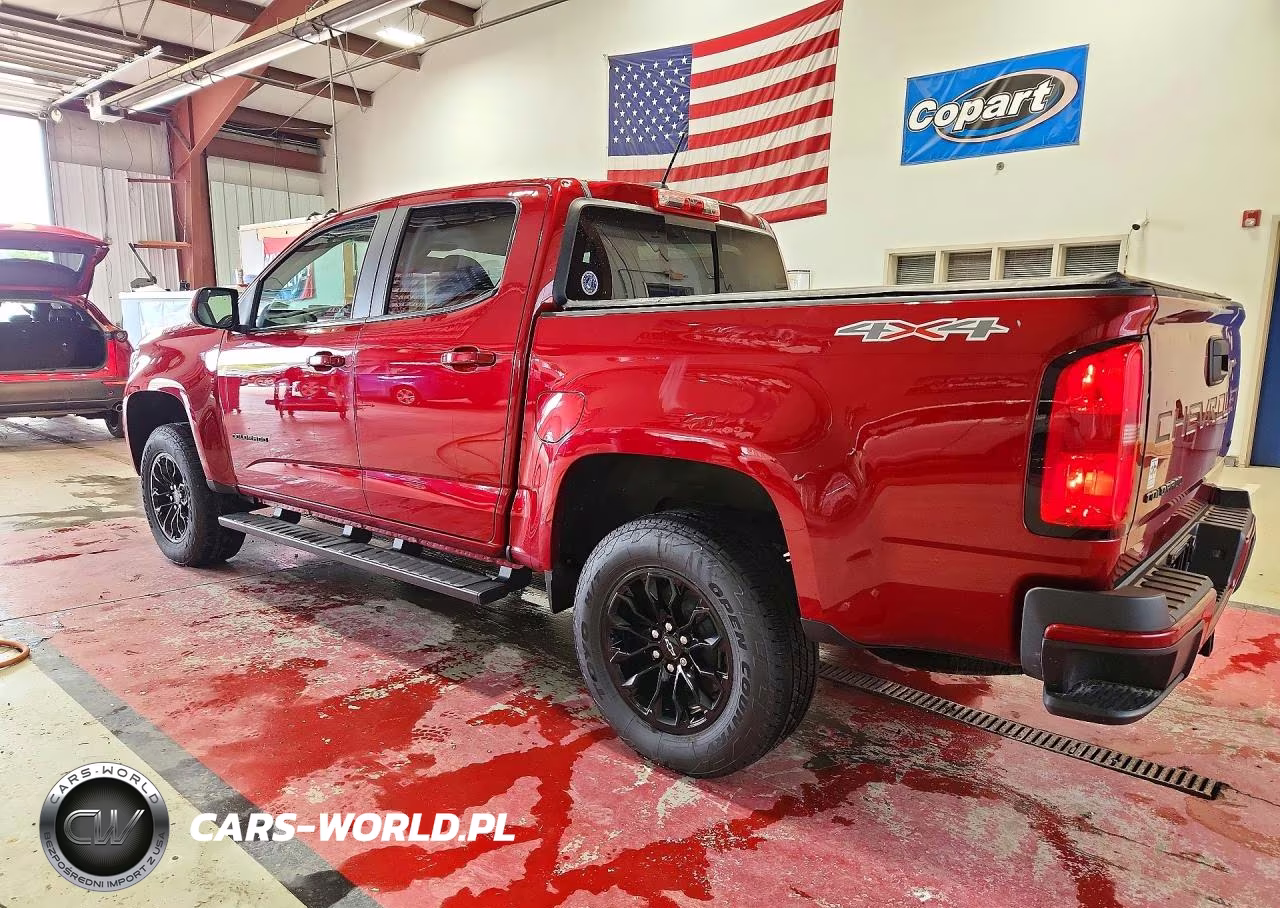 2022 Chevrolet Colorado Lt VIN:1GCGTCEN4N1106822 - 2