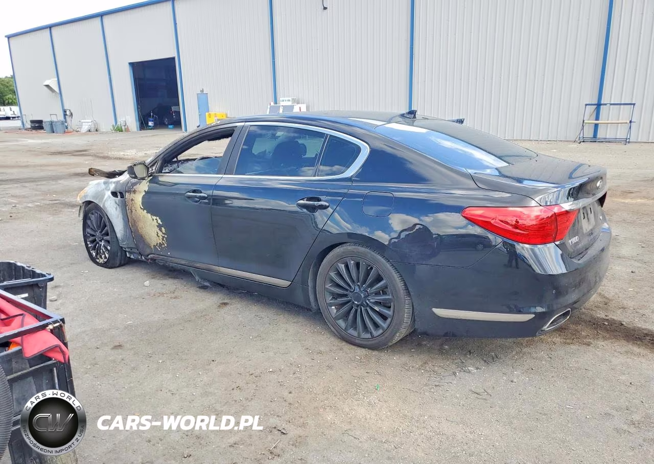 2015 Kia K900 Luxury VIN:KNALW4D43F6019662 - 2